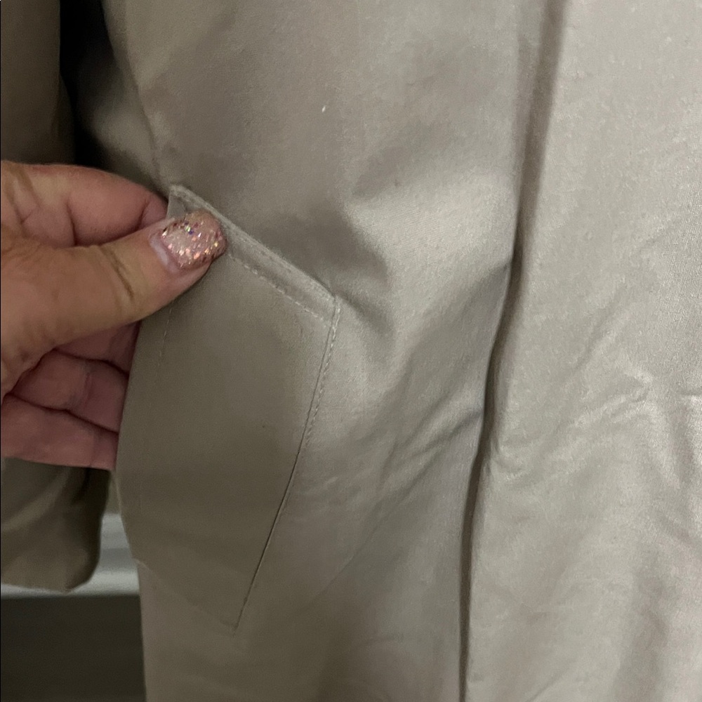 London Fog Men's Beige Trench Coat - Picture 3 of 14